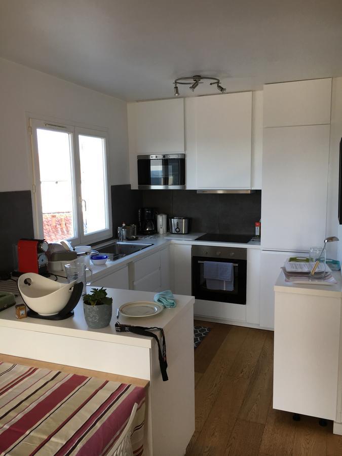 Bel Appartement Vue Mer - 1Er Rang Front De Mer Сен-Жан-де-Люз Екстер'єр фото